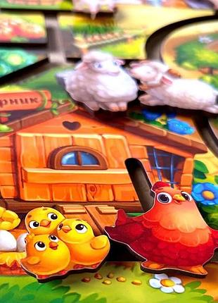Развивающая игра лабиринт "ферма" (псд213) psd213 2