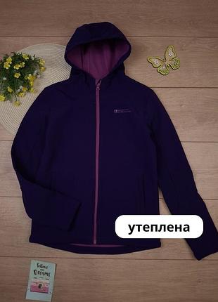 Дитяча демісезонна утеплена куртка 12-13 років mountain warehouse курточка весняна з капюшоном для дівчинки підліткова