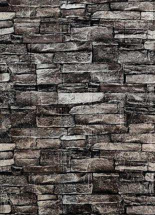 Самоклеящаяся декоративная 3d панель 700x770x5мм серый кирпич песчаник (059) sw-00000178