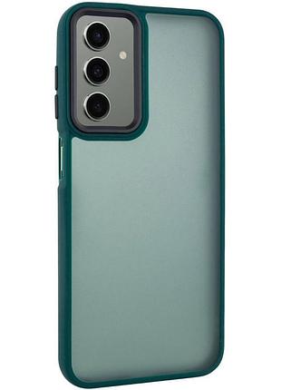 Чохол tpu+pc lyon frosted для samsung galaxy a37 5g green