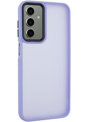 Чехол tpu+pc lyon frosted для samsung galaxy a37 5g purple