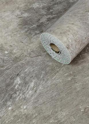 Самоклеюча вінілова плитка в рулоні 600х3000х2мм сірий мармур глянсова sw-00001286