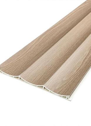 Рейка декоративная wpc стеновая 205х14х2900мм sw-00003019