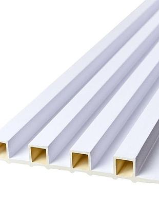 Рейка декоративная wpc стеновая 3000х165х23мм перламутр sw-00001533