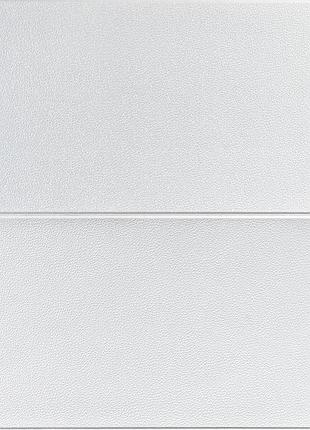 Панель стінова 3d 700х700х3мм квадрат білий sw-00001802