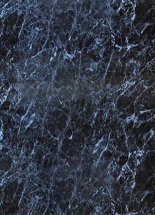 Декоративная пвх плита 600х600х3мм черный мрамор (s) sw-00001625