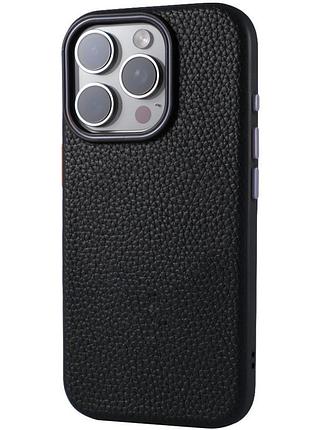 Чохол syndee with magsafe для apple iphone 13 pro (6.1") black / gray