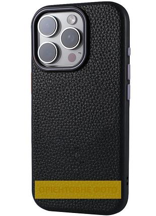 Чохол syndee with magsafe для apple iphone 14 (6.1") black / gray