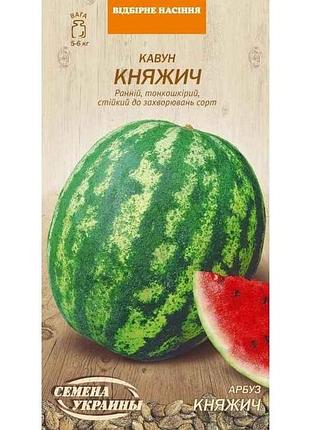 Кавун княжич вн 1г (20 пачок) (рс) тм насіння україни