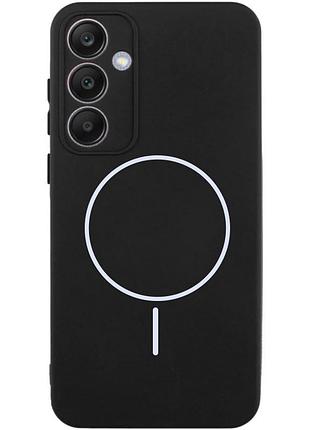 Чехол silicone cover lakshmi full camera (aa) with magnetic fit для samsung galaxy s23+ черный / black