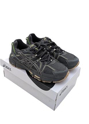 Кроссовки мужские asics gel kahana 8 серые зимние утепленные демисезонные осень-зима-весна кожа нейлон водонепроницаемый размер 41-45 новые 1266