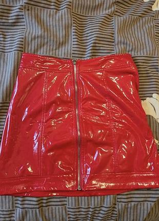 Спідниця латексна