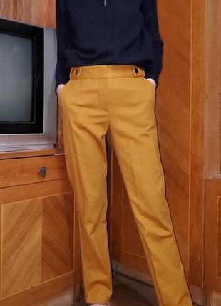 Брюки сигарети гірчичні f&f