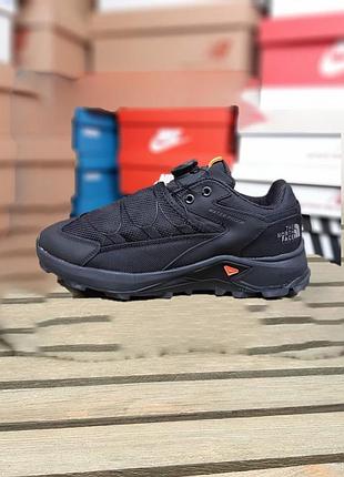 Кросівки чоловічі the north face boa чорні зимові утеплені демісезонні осінь-зима-весна шкіра текстиль водонепроникний розмір 41-45 нові 4384