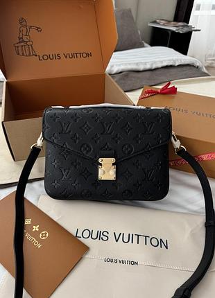 Louis vuitton pochette metis black