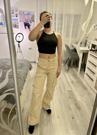 Штани карго bershka