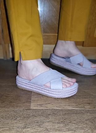 Брюки сигареты горчичные f&f 9