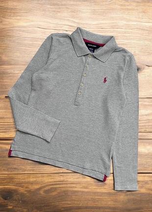 Лонгслів, поло з довгим рукавом ralph lauren на дівчинку