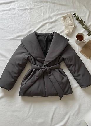 Пуфер куртка оверсайз