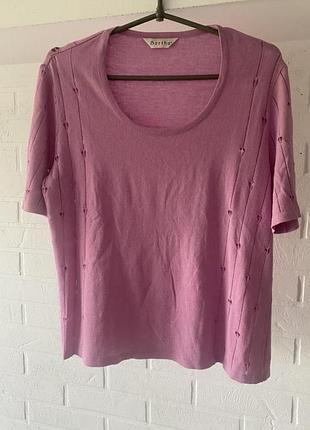 Рожева футболка в сердечка італія