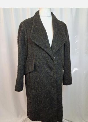 Пальто из шерсти и альпаки french connection