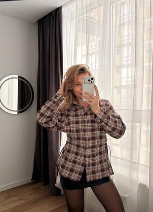 Сорочка із завʼязками