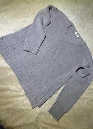 Пуловер, светр кашемір -вовна🤎🩶🤍🔥🔥