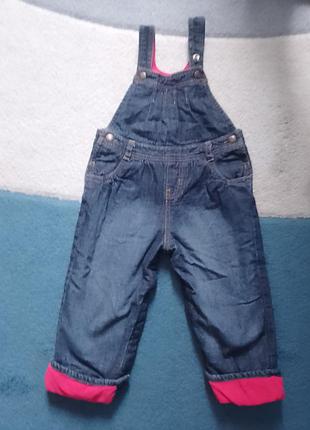 Теплые штаны для девочки