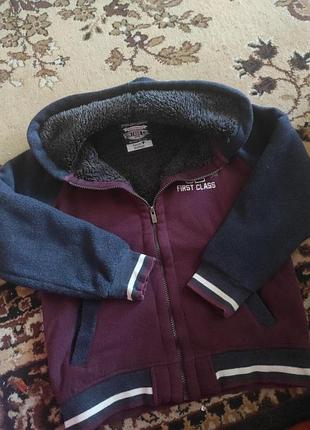 Тепла кофта на хлопчика