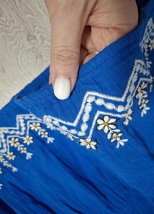 Платье вышиванка zara 4