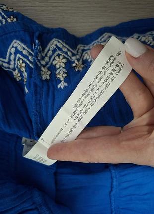 Платье вышиванка zara 5