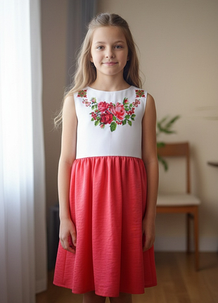 Платье вышиванка, детские платья, платья праздничные и повседневные marina semeniuk