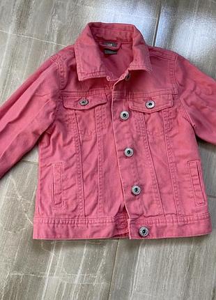 Джинсовка на дівчинку little kids 116р