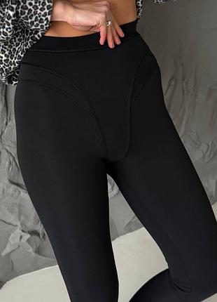 Теплые лосины легенсы на меху