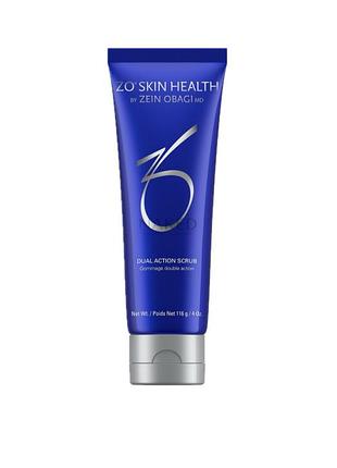Крем-скраб відлущуючий для шкіри zo skin health dual action scrub 116 g