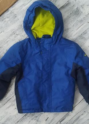 Яркая курточка, состояние идеальное, размер 98-104