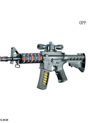 Оружие арт. 802c (72шт/2) батар. свет, звук, пакет 44* 25*5см