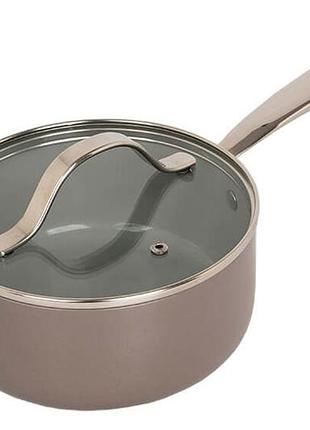 Сотейник нержавіючий maestro 180мм x 1.9л ceramic (mr-4009-18s)