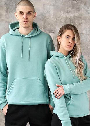 Фліс мята худі