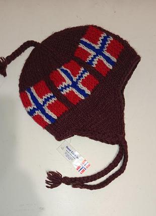 Вовняна шапка hand made in norway
