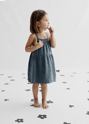 Лляний сарафан zara лляна літня сукня льон