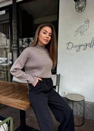 Брюки палаццо 7