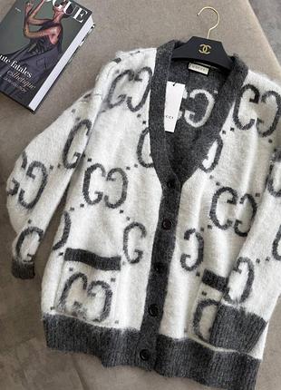 Кардиган букви принт