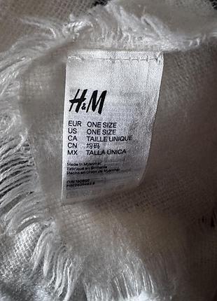 Обʼємний шарф h&m 2