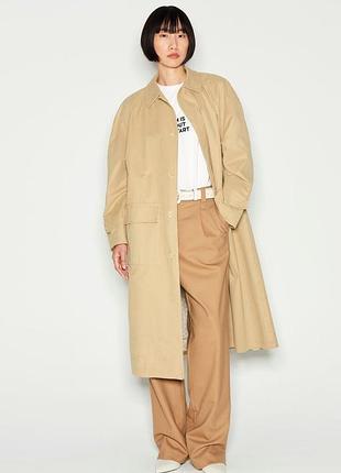Тренч оверсайз, плащ вільного крою