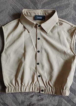 Блуза безрукавка xs.