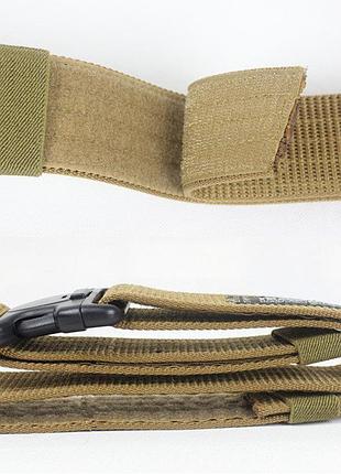 Пояс военный b12 тактический койот песочный