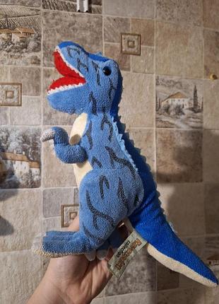 Ab gee of ripley ltd м'яка іграшка синього кольору тиранозавр t rex плюшева іграшка