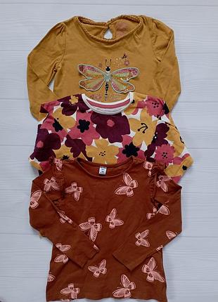 Кофточки лонгслива хлопок 5-6р 116р