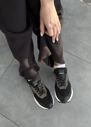 Кроссовки женские, черные